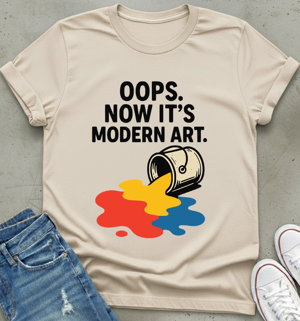Modern Art Oops T-Shirt