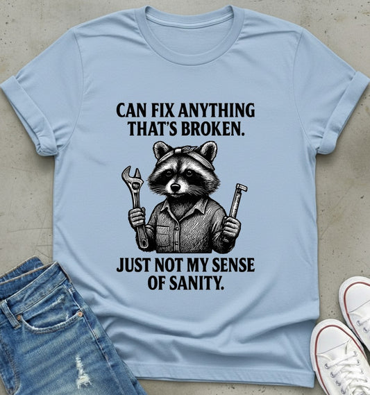 Fix It Raccoon T-Shirt