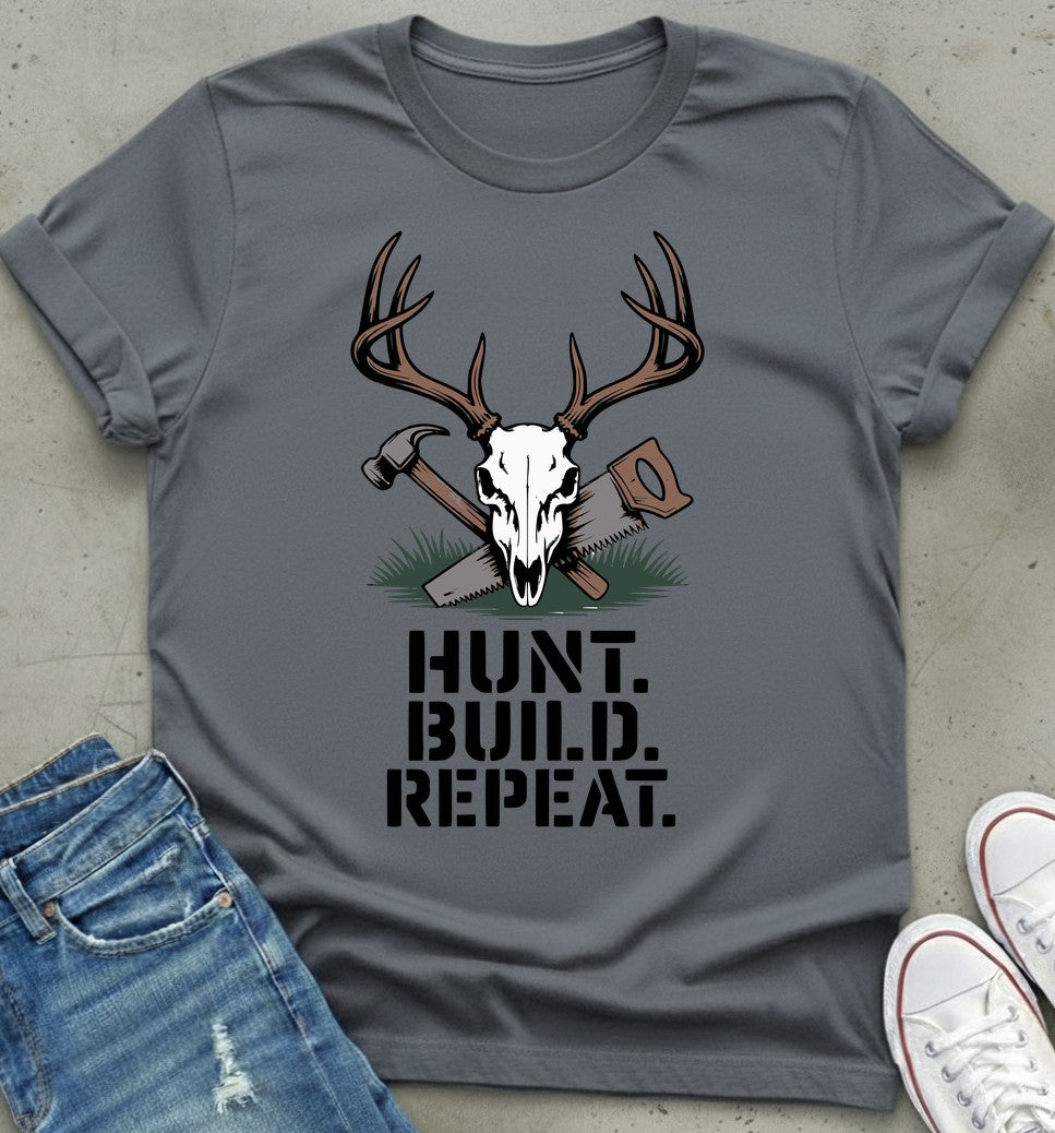 Hunt Build Repeat T-Shirt