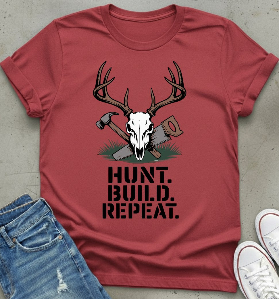 Hunt Build Repeat T-Shirt