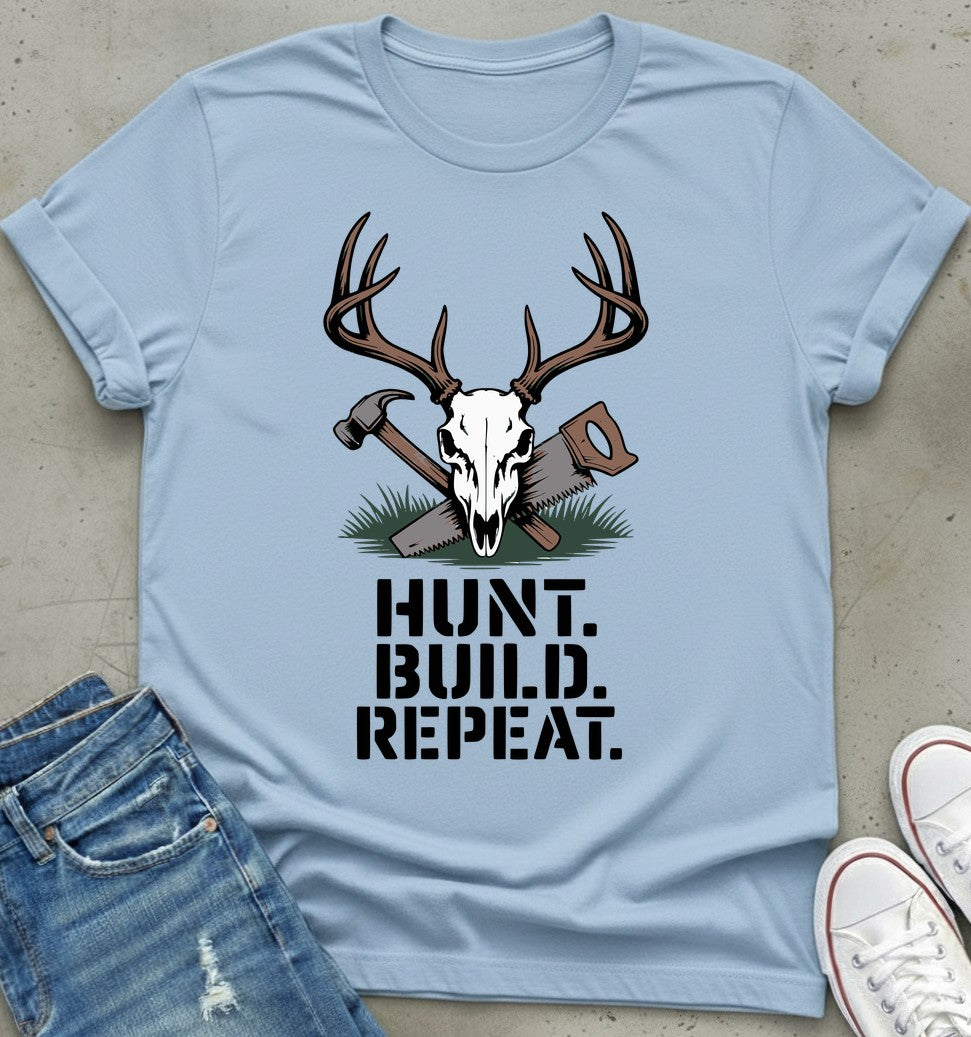 Hunt Build Repeat T-Shirt
