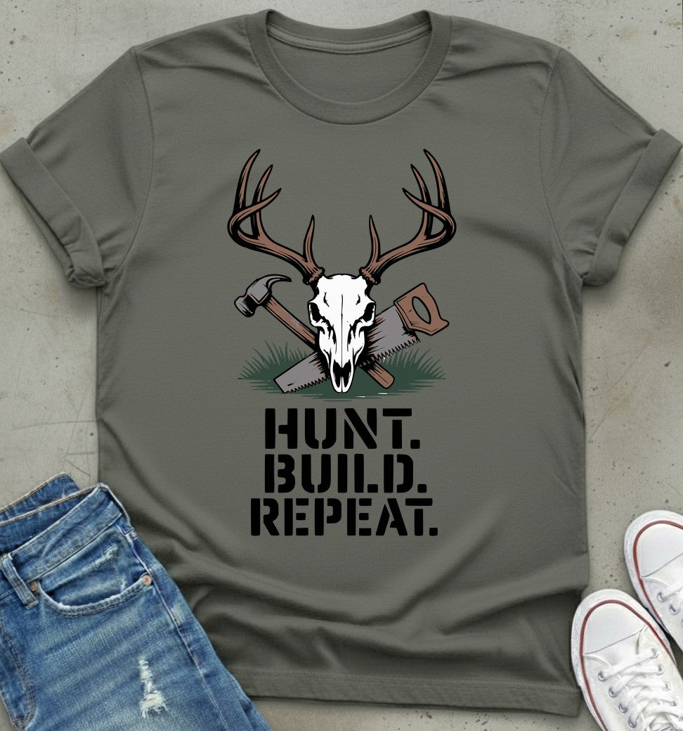 Hunt Build Repeat T-Shirt