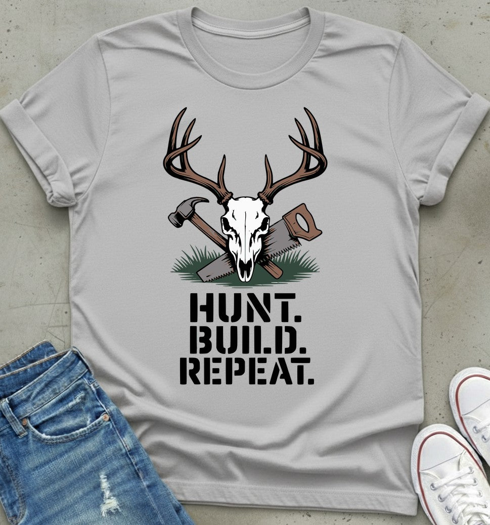 Hunt Build Repeat T-Shirt