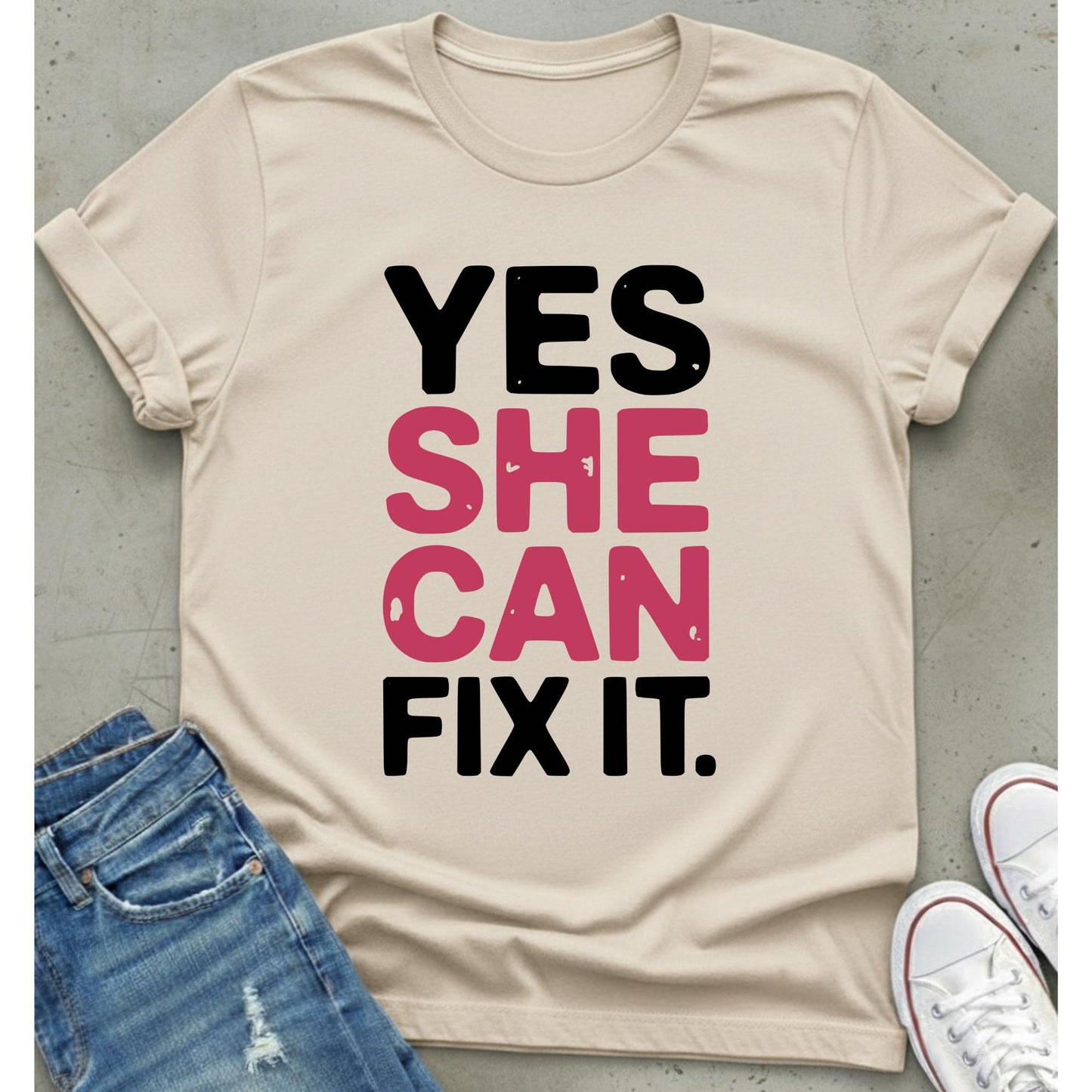 She Can Fix It T-Shirt