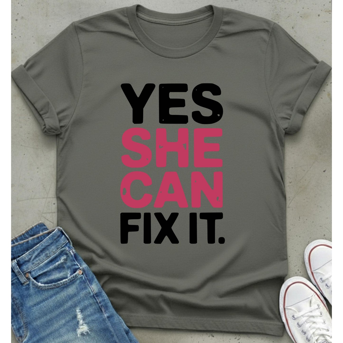 She Can Fix It T-Shirt