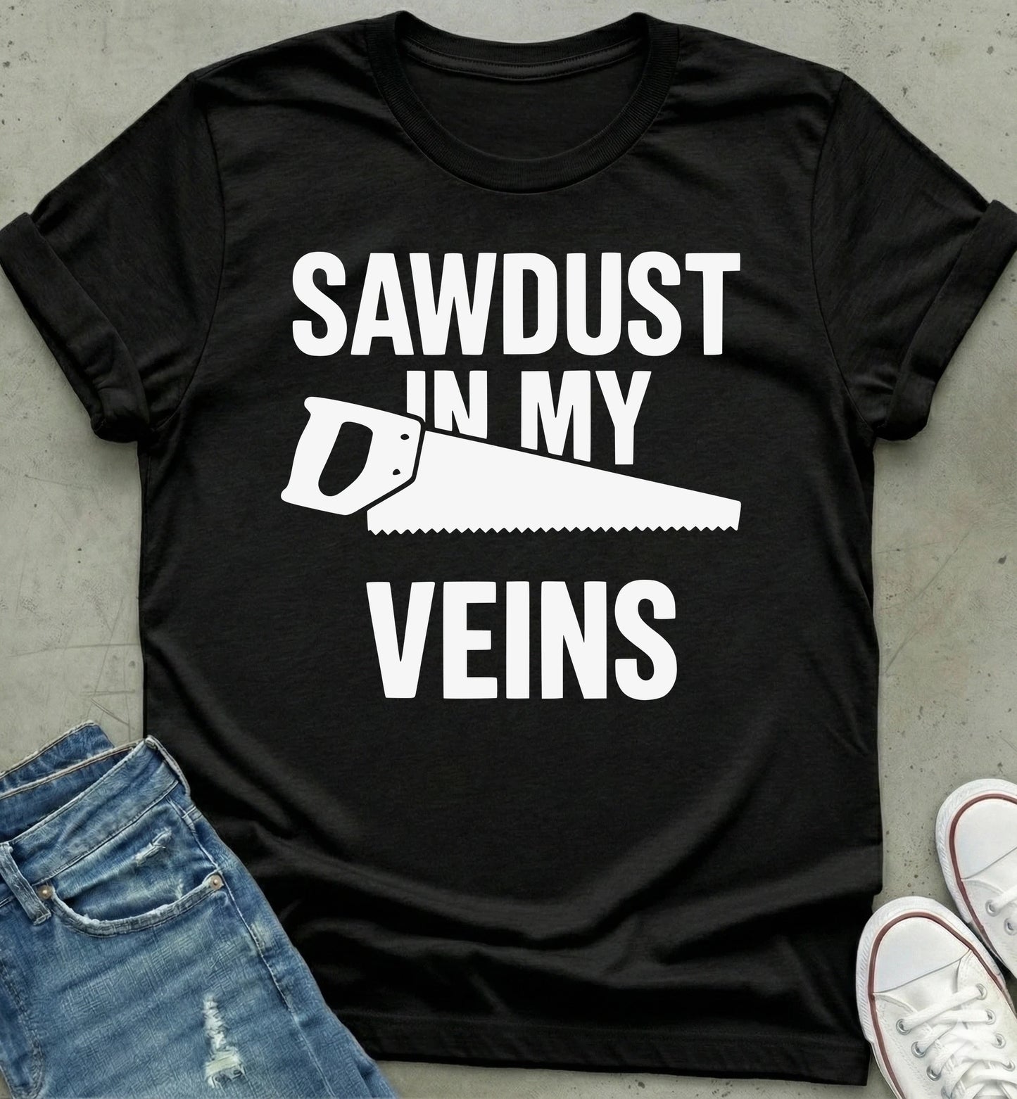 Sawdust In Veins T-Shirt