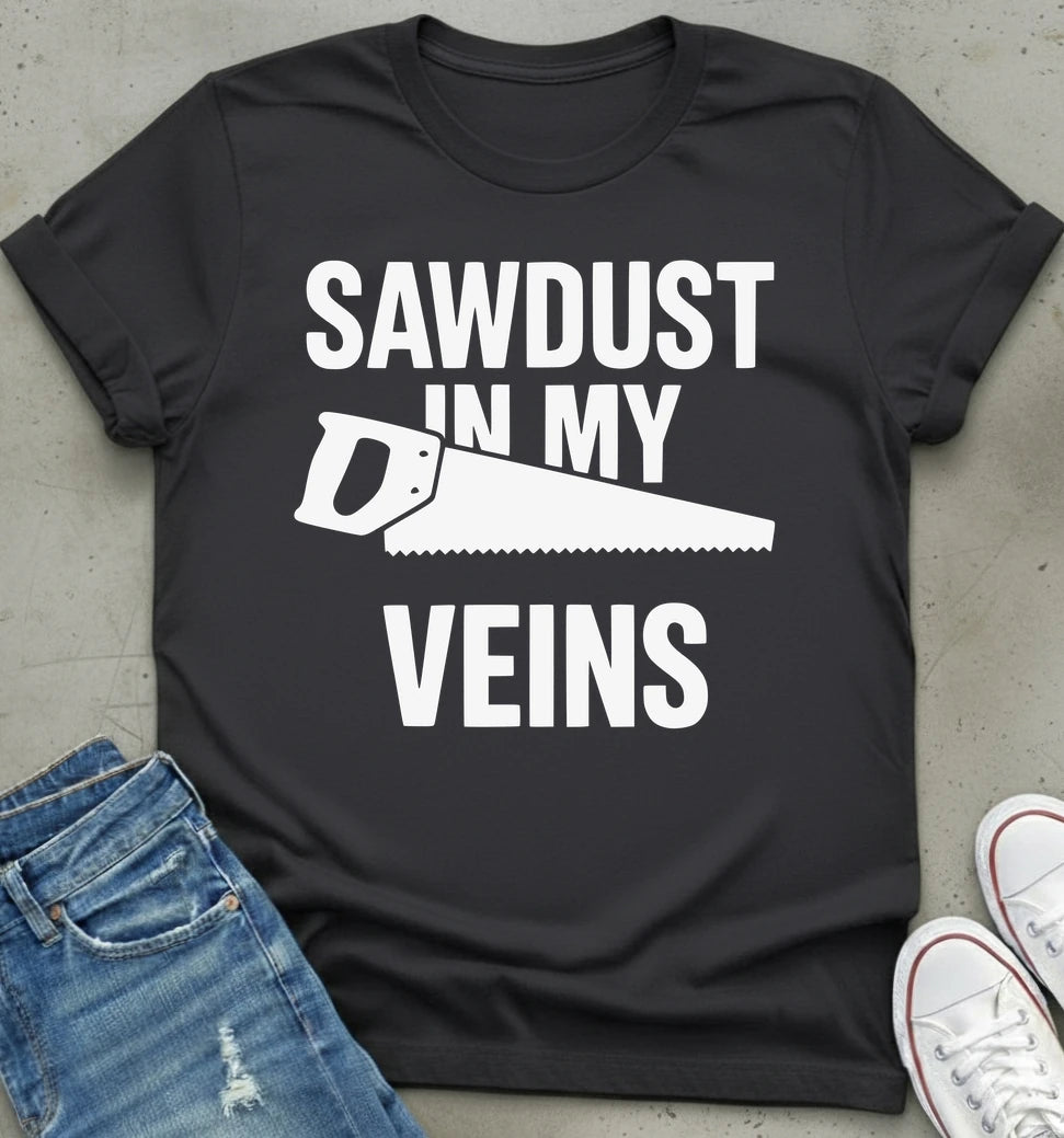 Sawdust In Veins T-Shirt