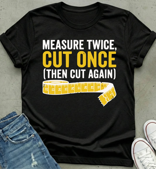 Measure Cut T-Shirt