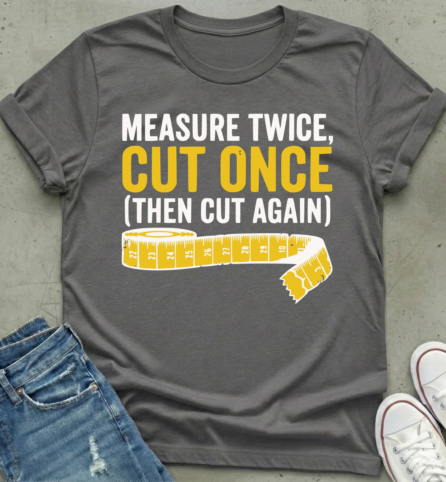 Measure Cut T-Shirt
