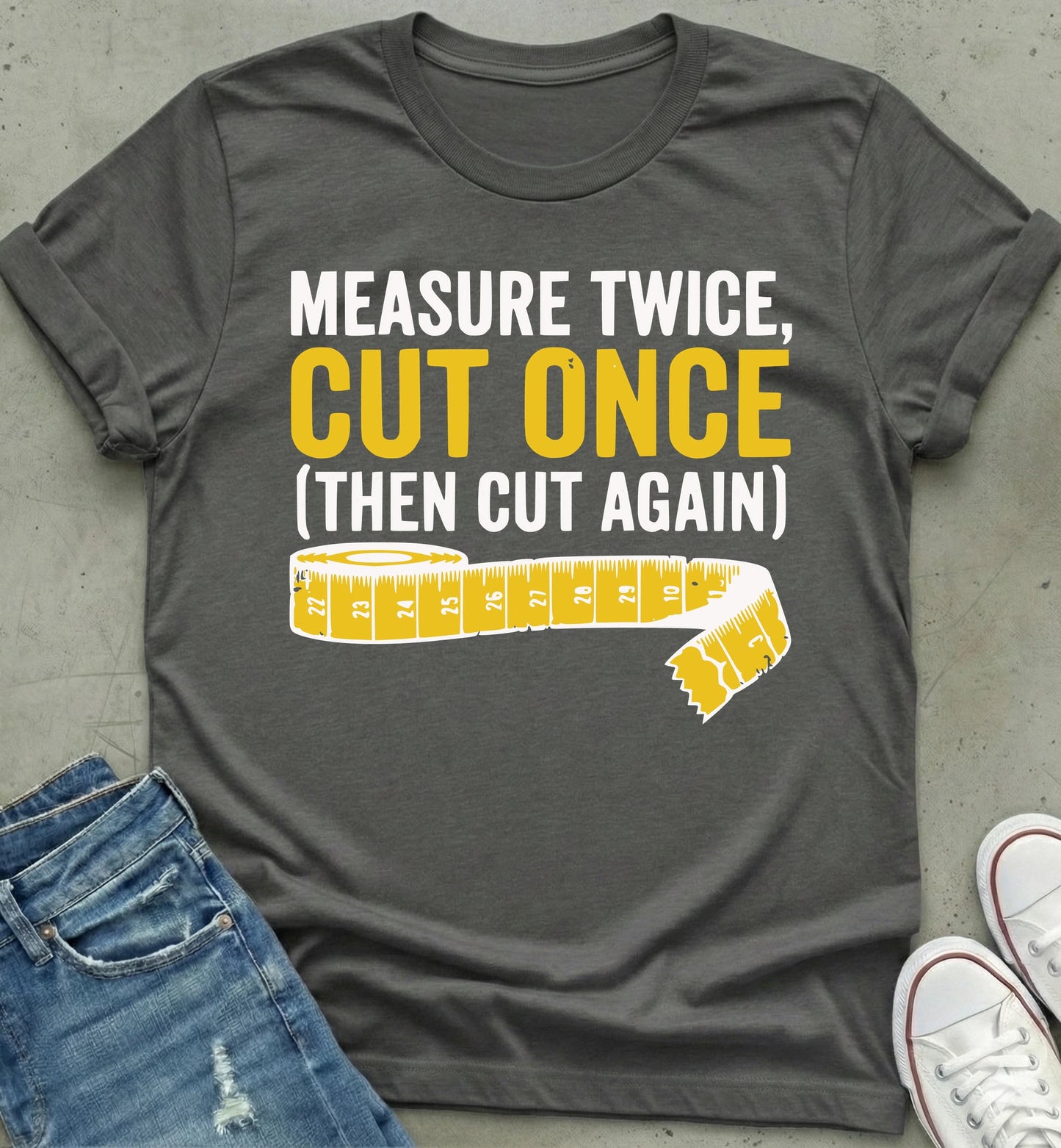 Measure Cut T-Shirt