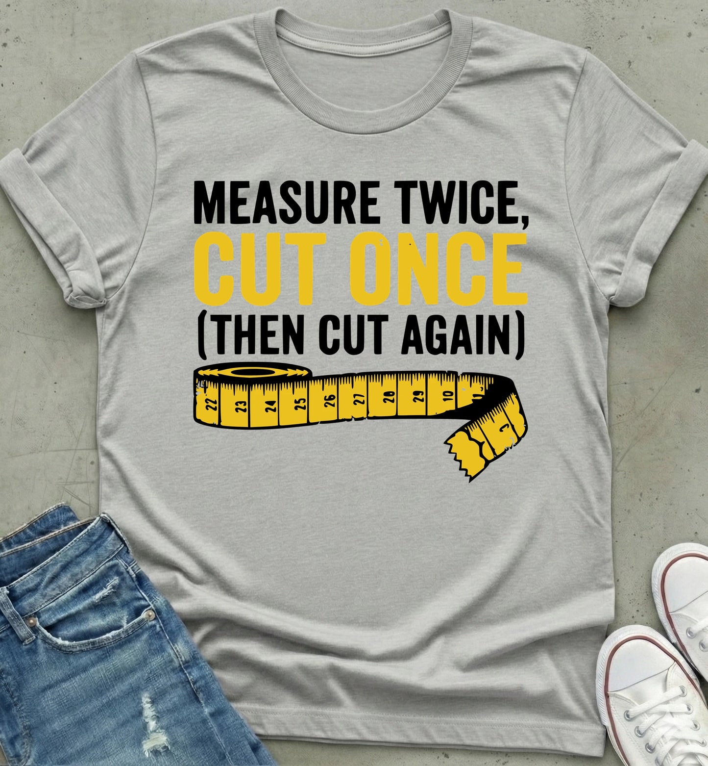 Measure Cut T-Shirt