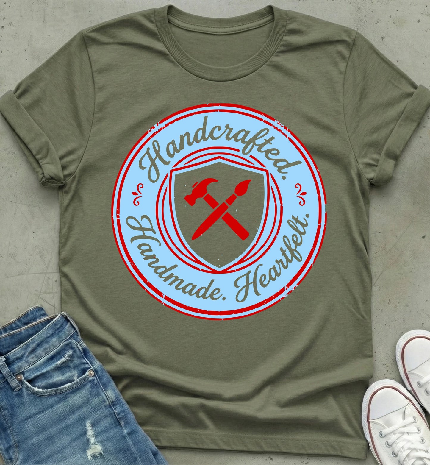 Handcrafted Heartfelt T-Shirt