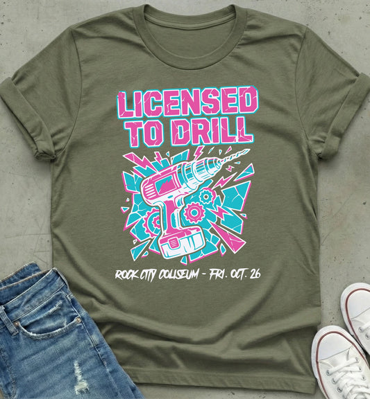 Licensed Drill T-Shirt