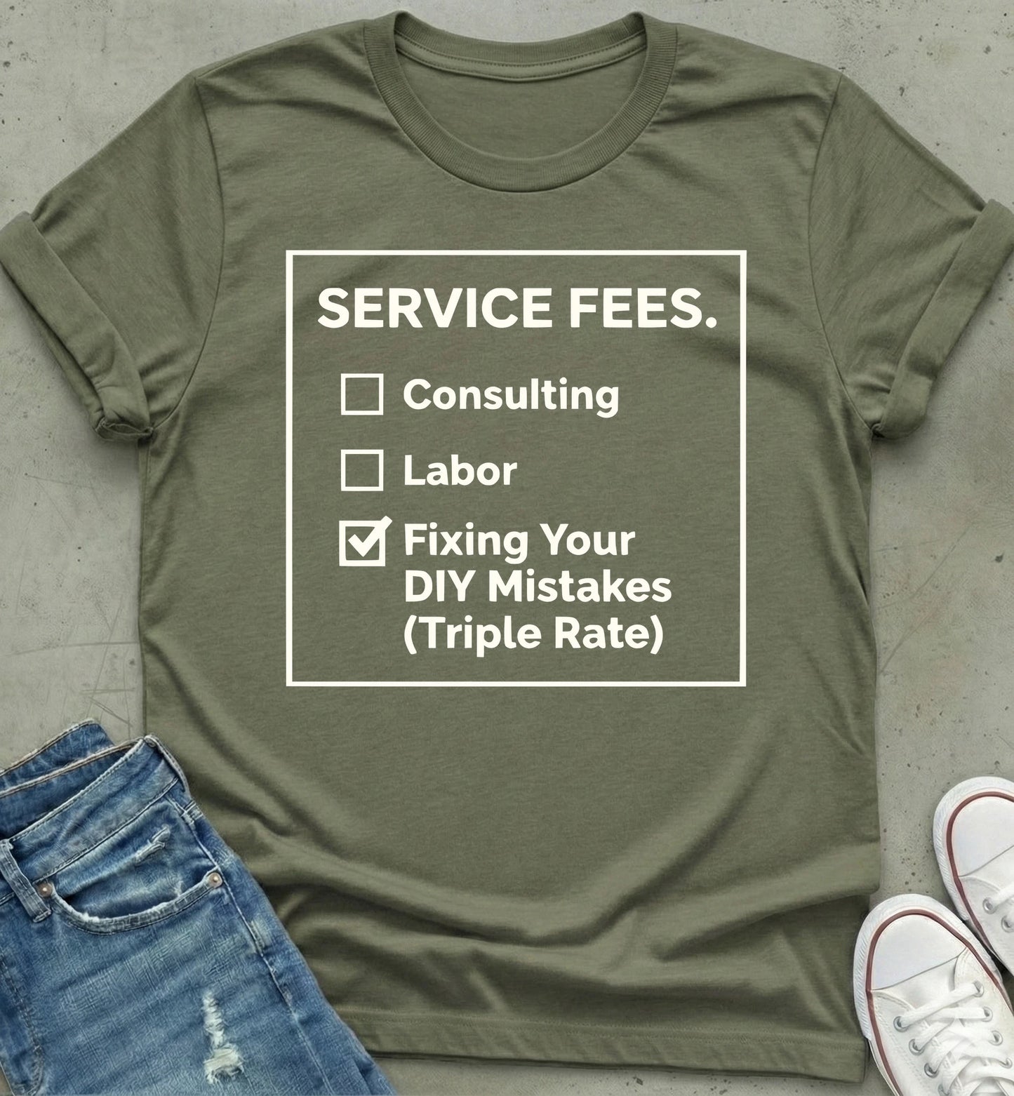 Service Fee T-Shirt
