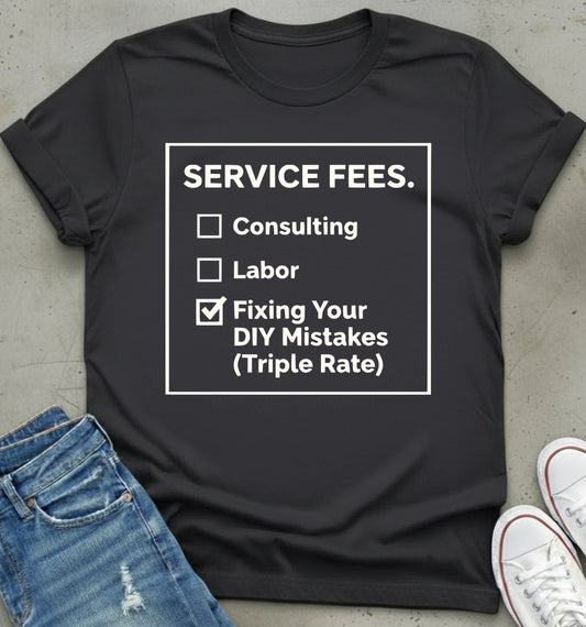Service Fee T-Shirt