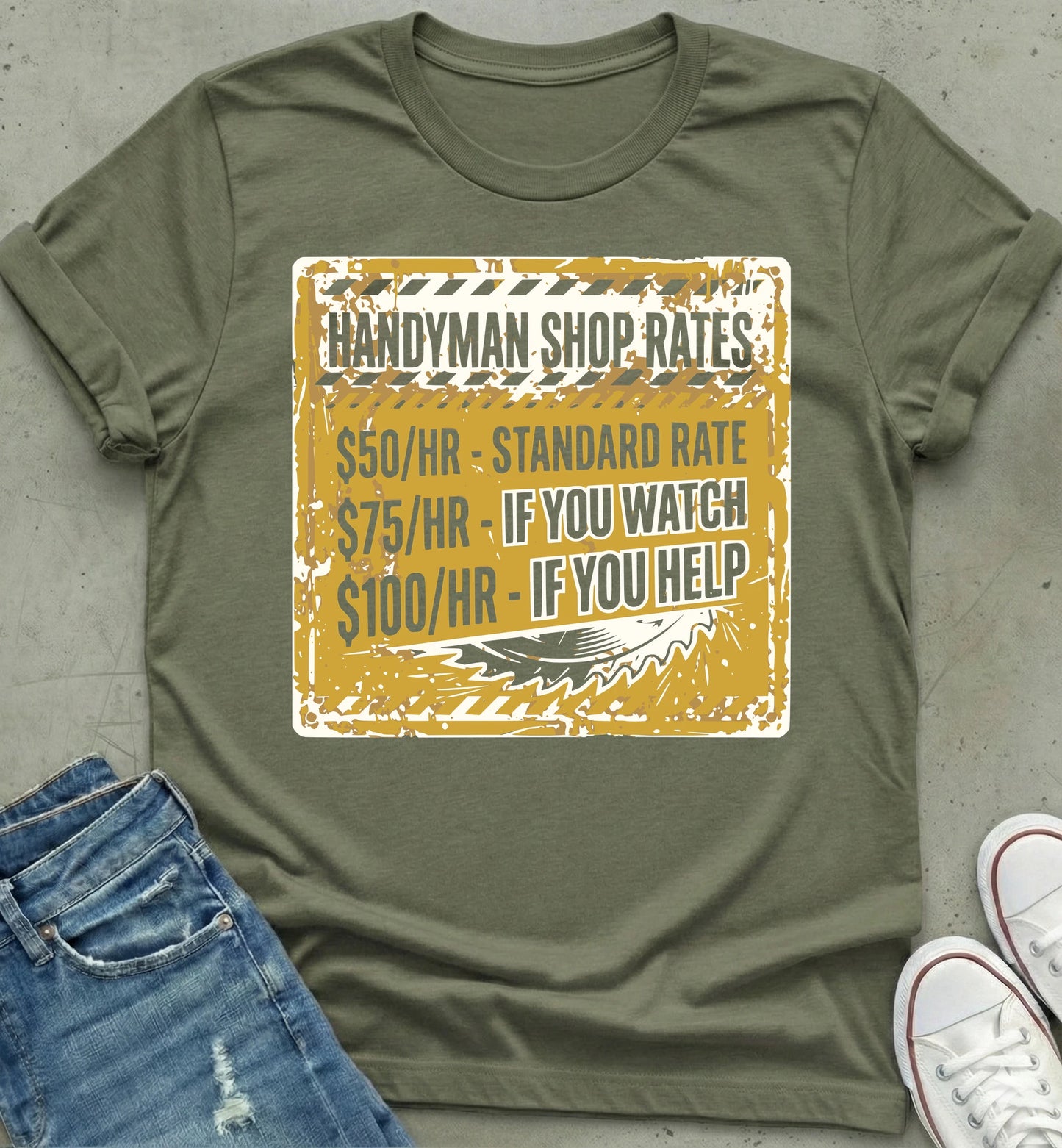 Handyman Rates T-Shirt