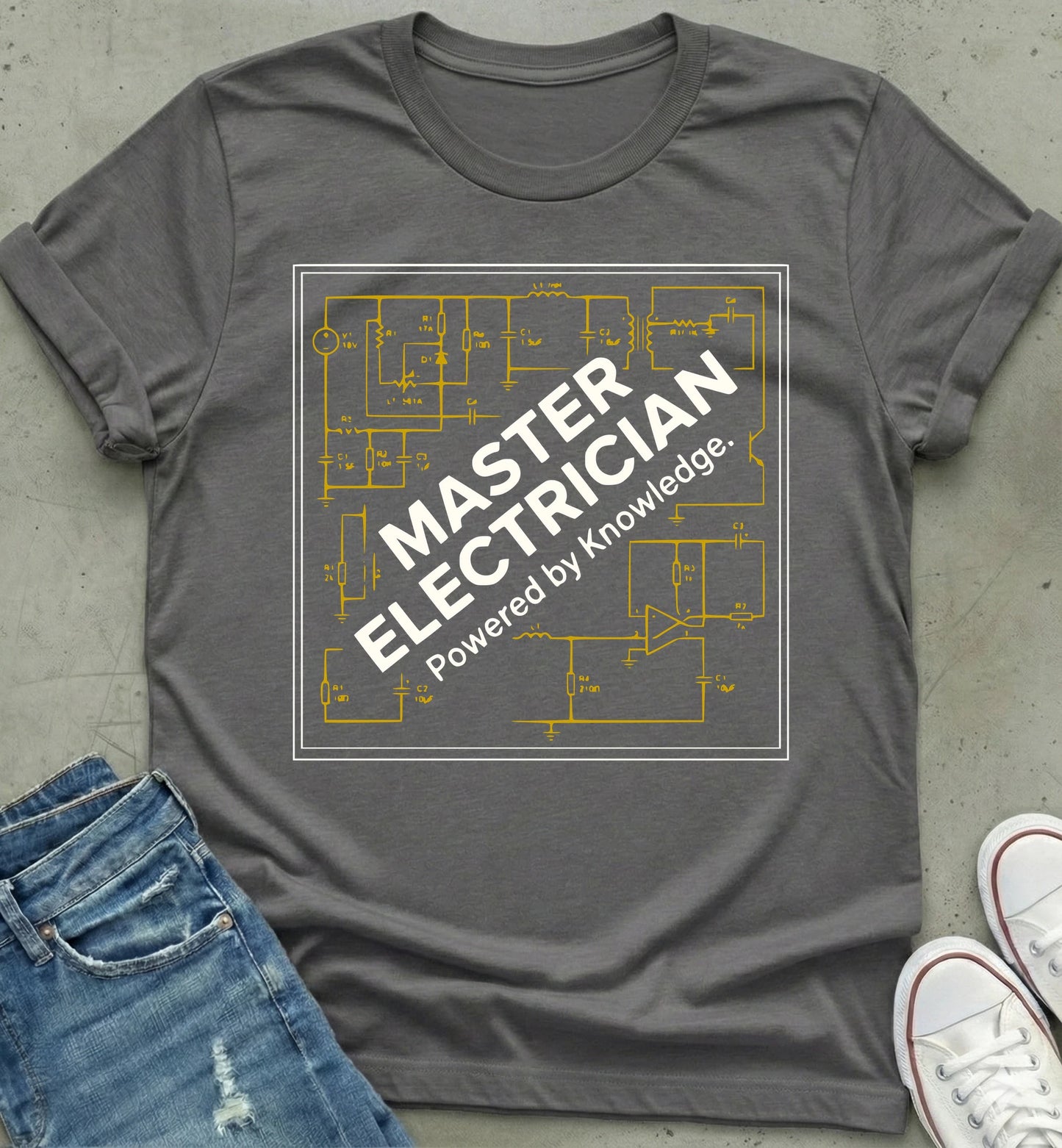 Circuit Blueprint T-Shirt