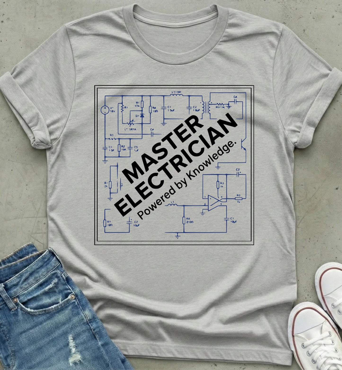Circuit Blueprint T-Shirt