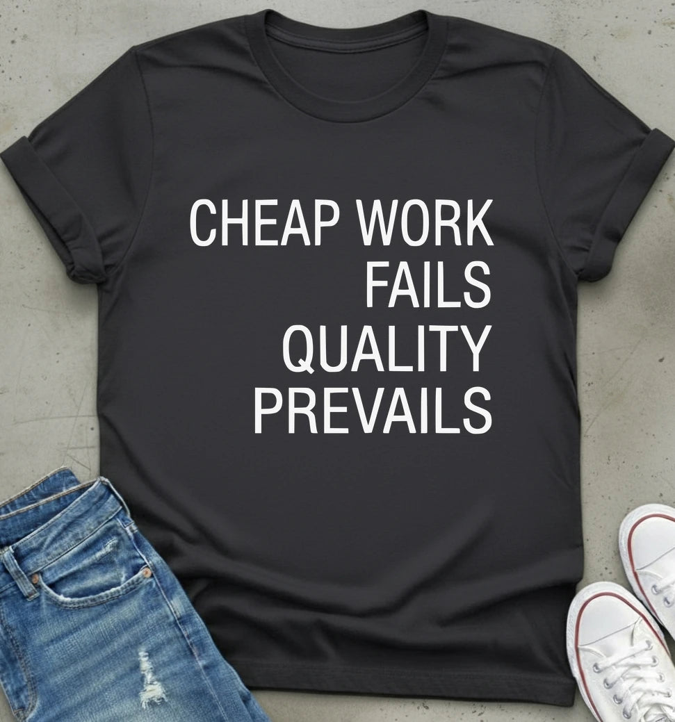 Cheap Work Fails T-Shirt