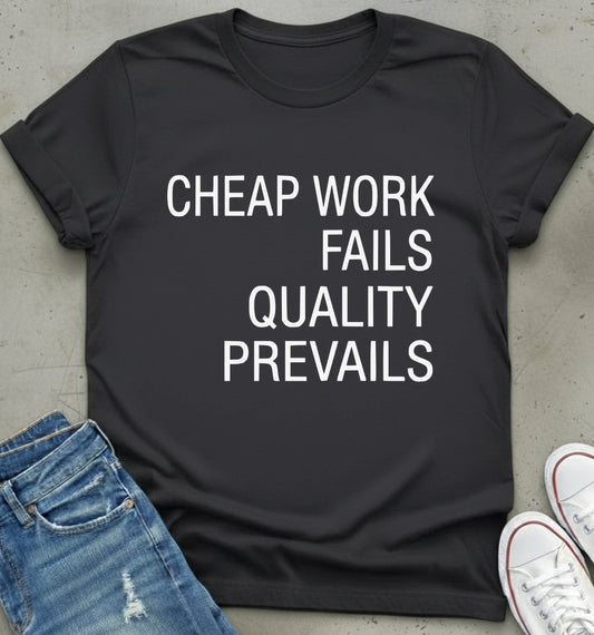 Cheap Work Fails T-Shirt