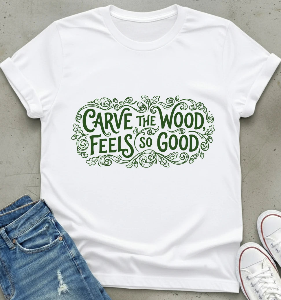 Carve Wood T-Shirt