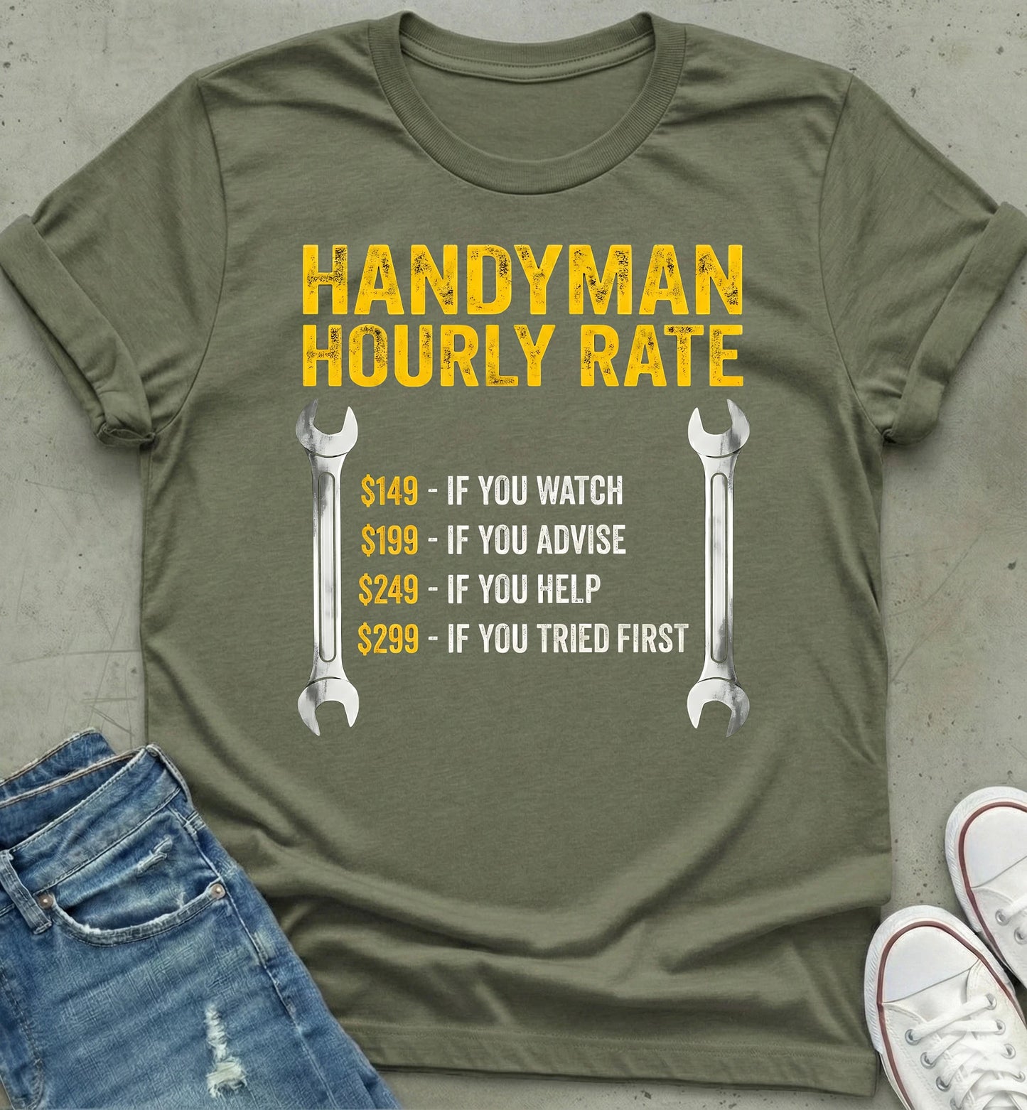 Handyman Rates T-Shirt