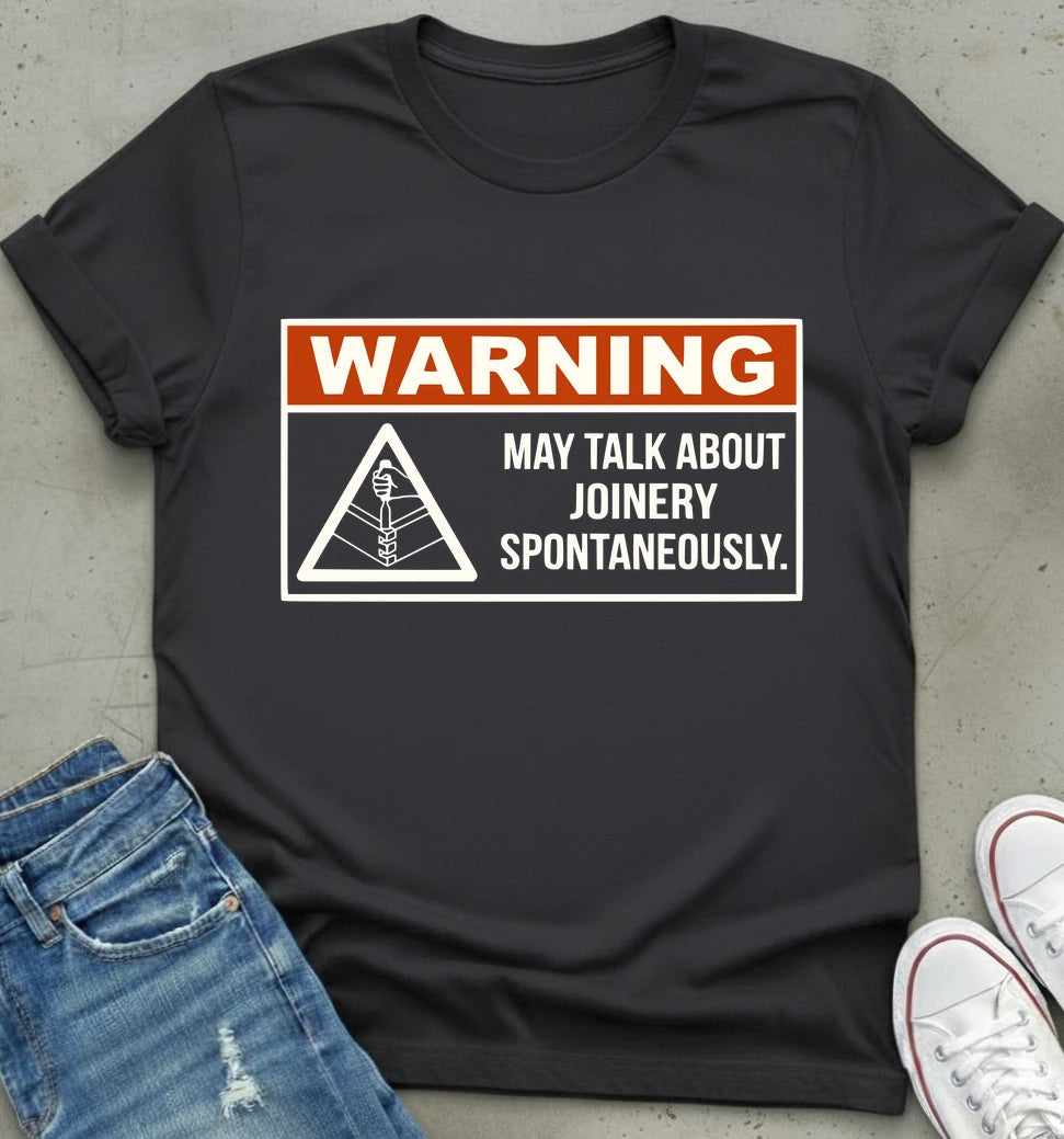 Joinery Warning T-Shirt