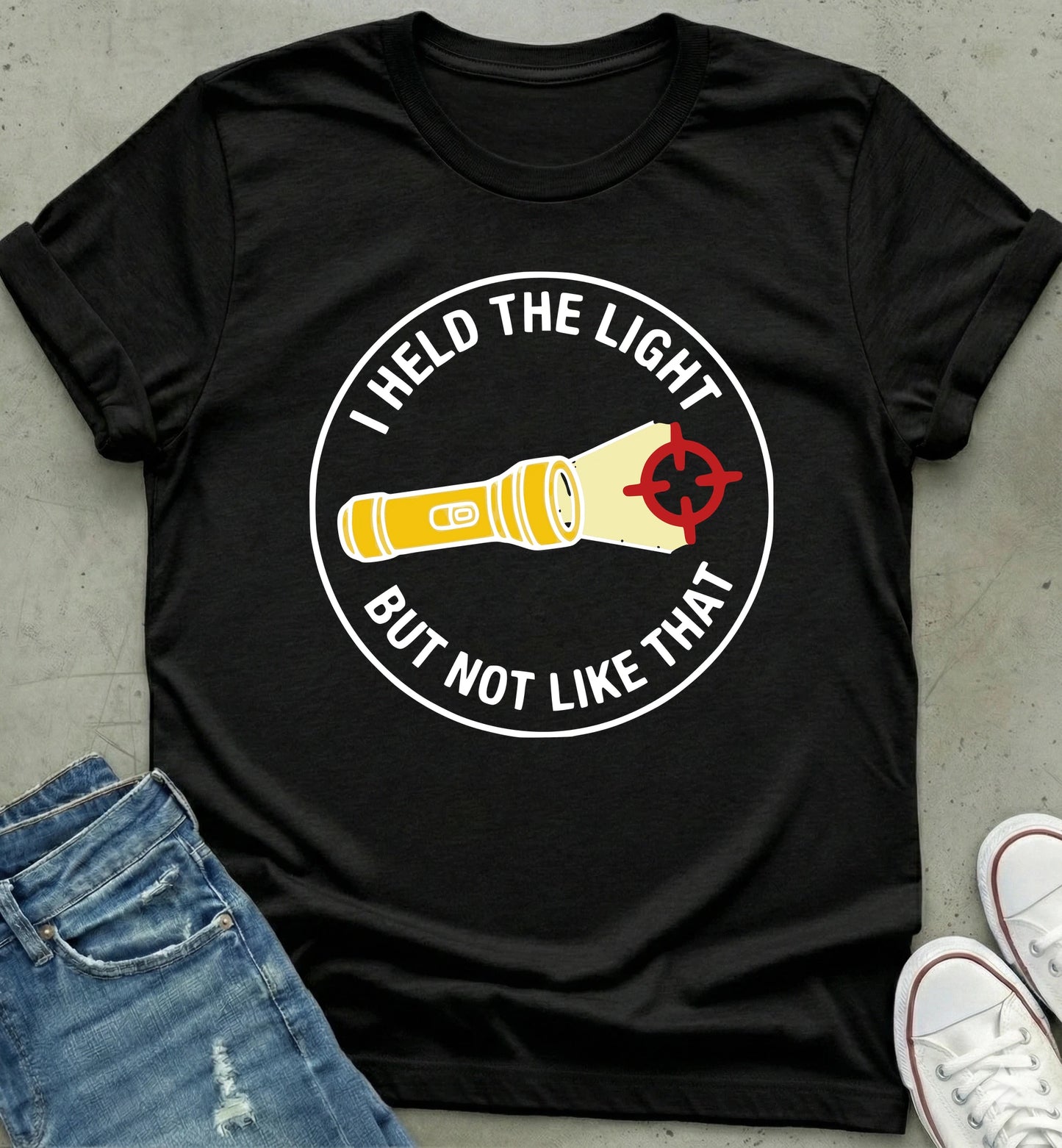 Retro Flashlight T-Shirt