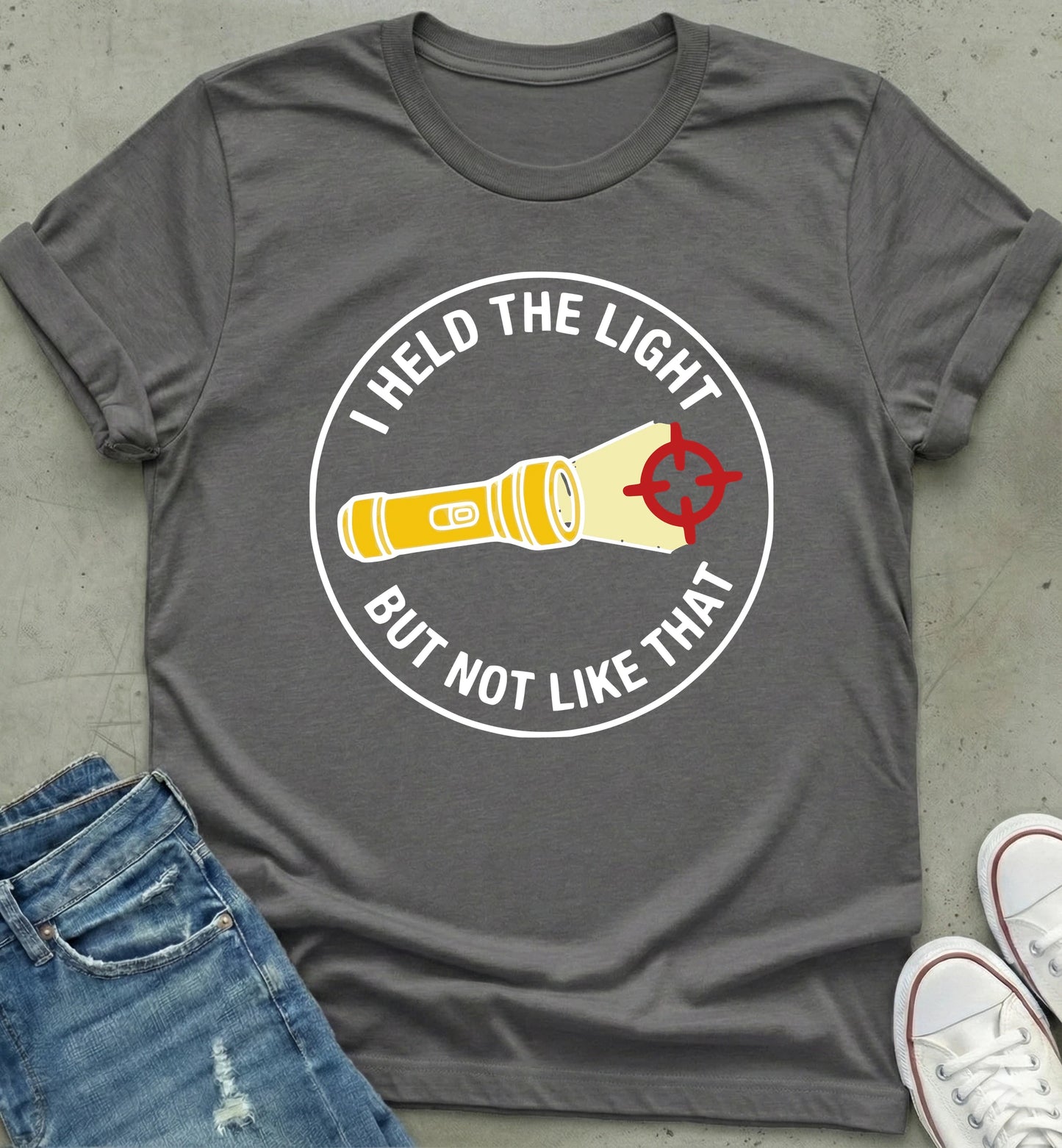 Retro Flashlight T-Shirt
