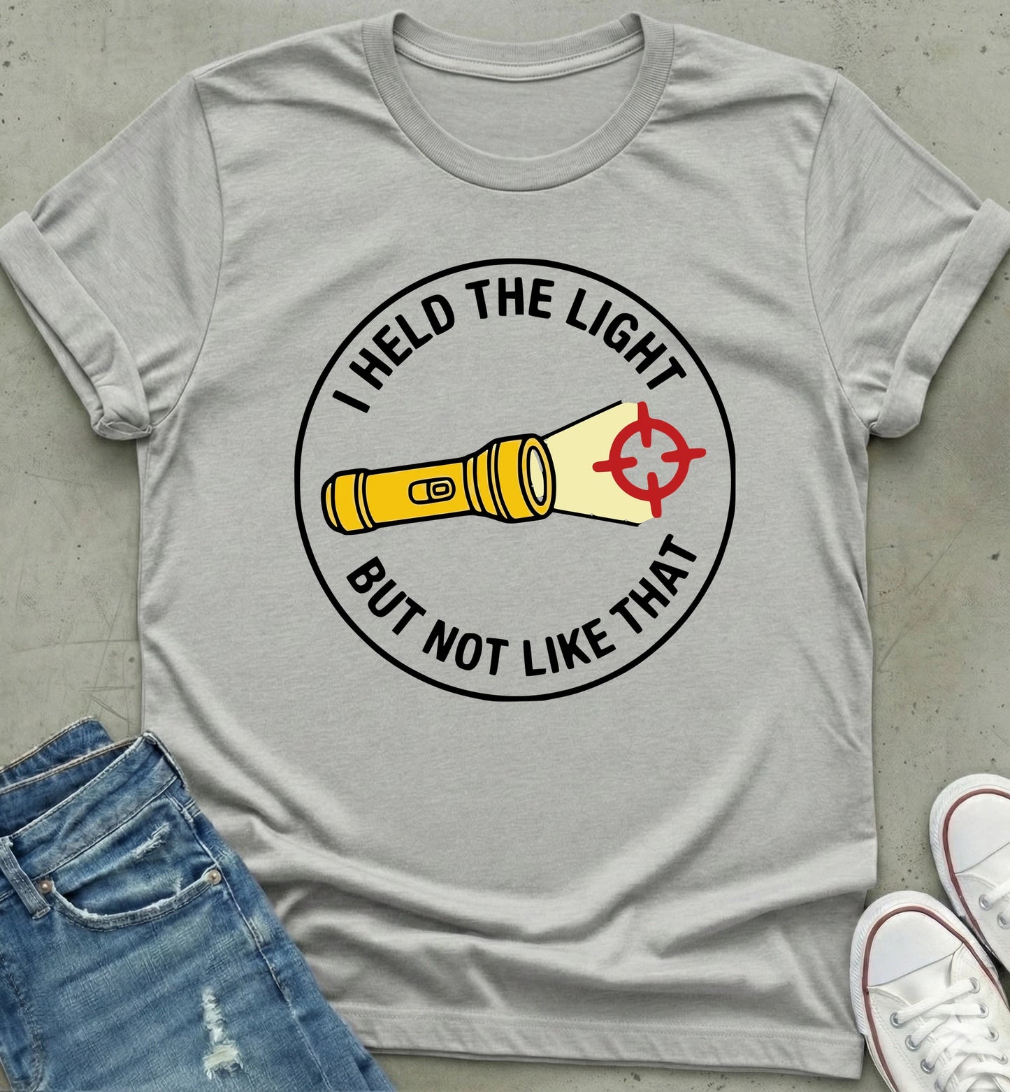 Retro Flashlight T-Shirt