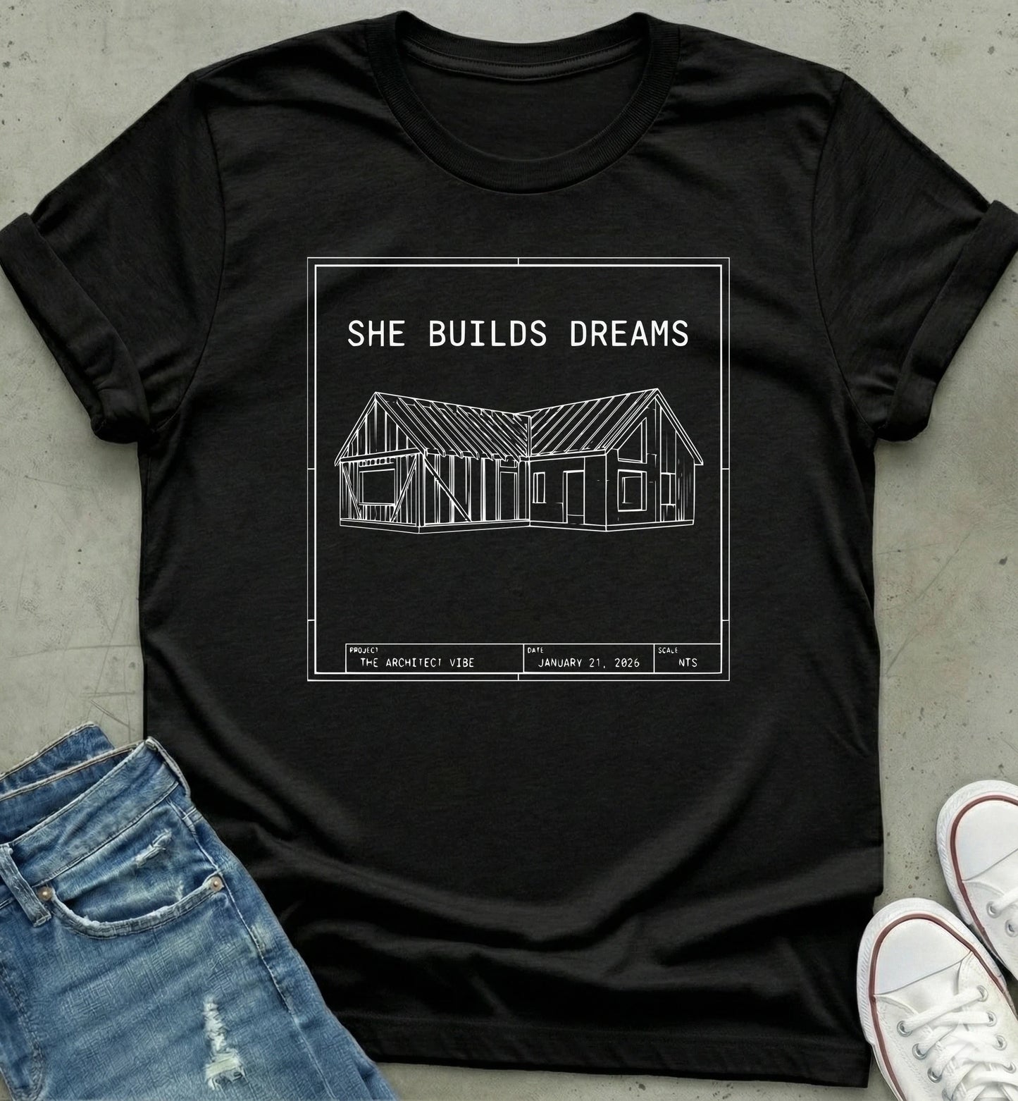 Blueprint Dreams T-Shirt