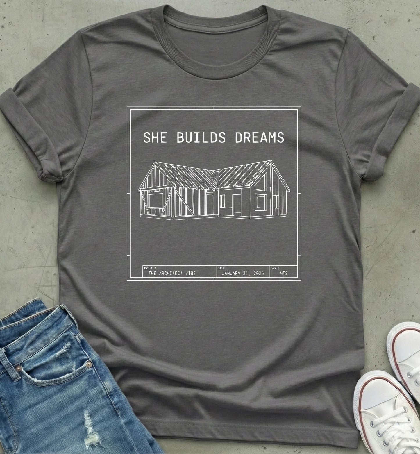 Blueprint Dreams T-Shirt