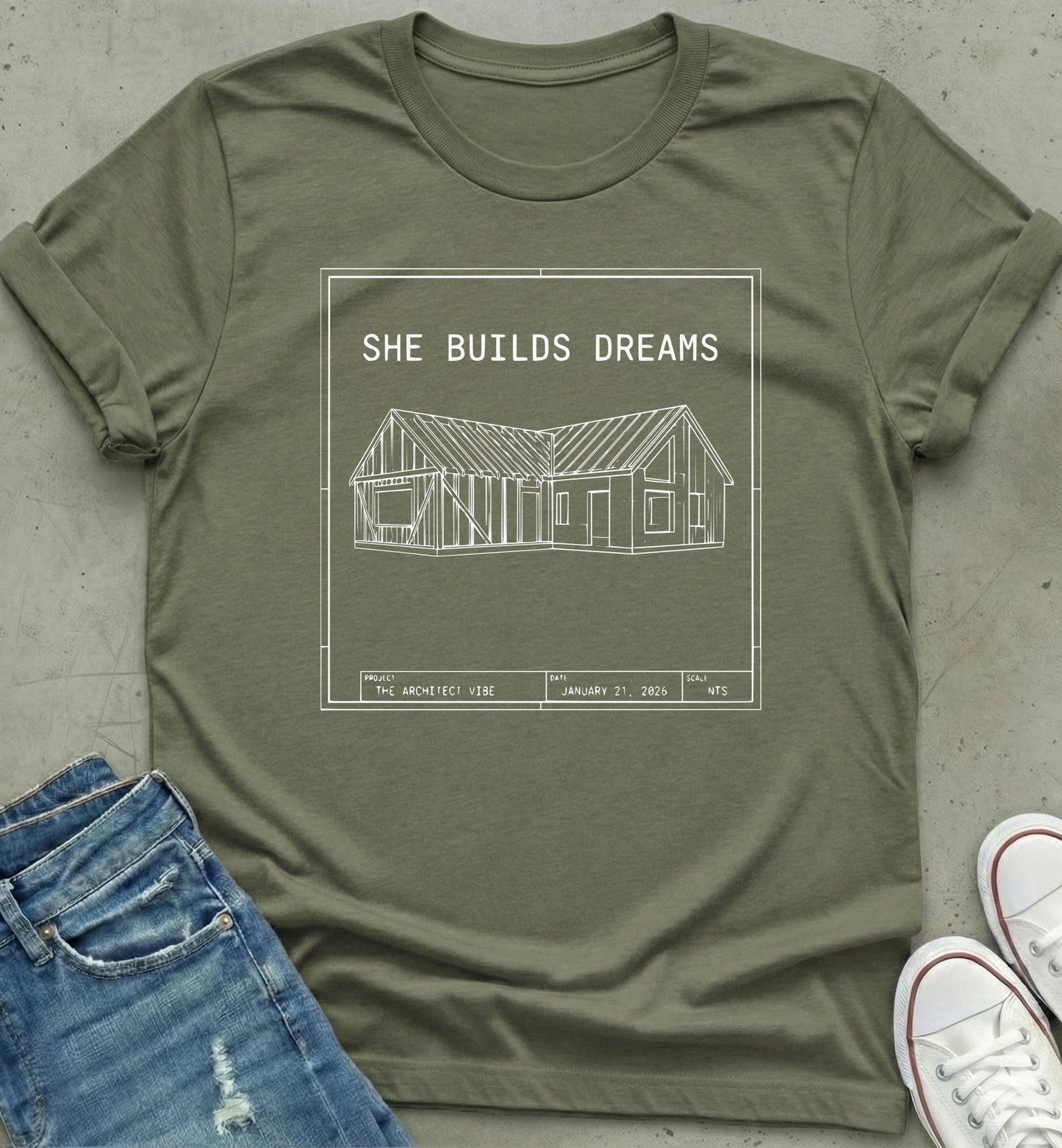 Blueprint Dreams T-Shirt