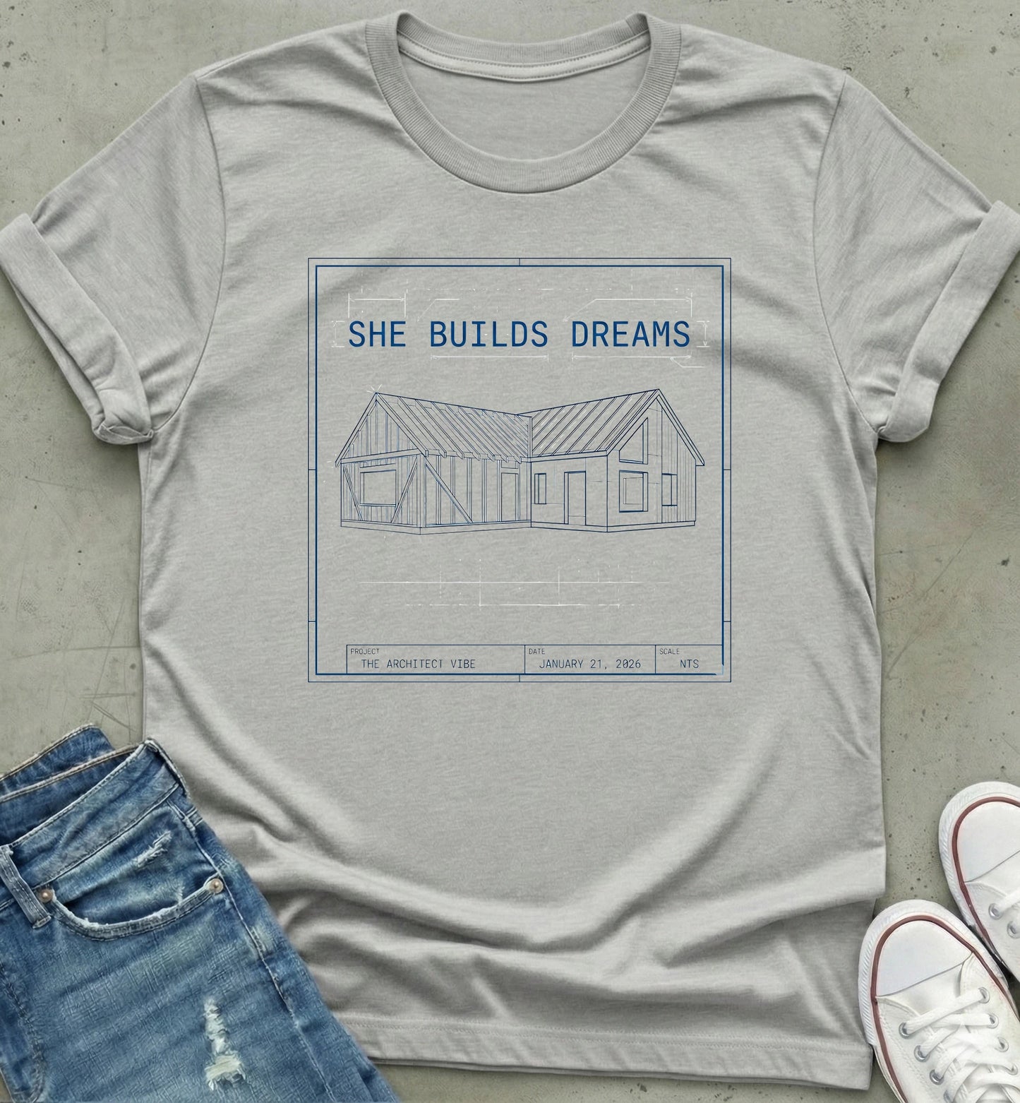 Blueprint Dreams T-Shirt