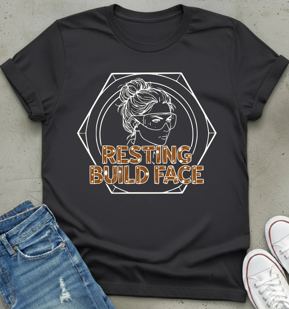 Resting Build Face T-Shirt