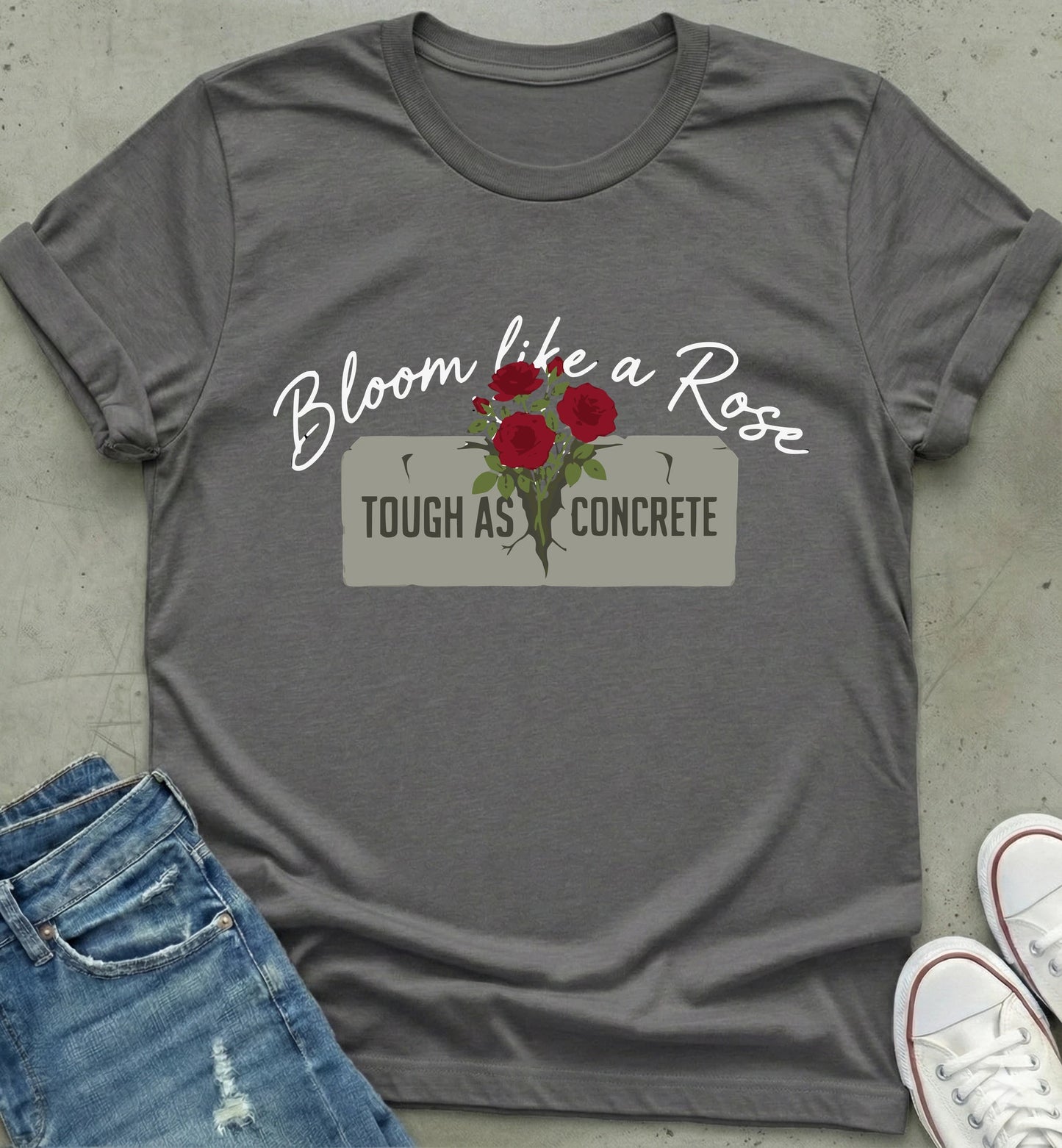Concrete Rose T-Shirt