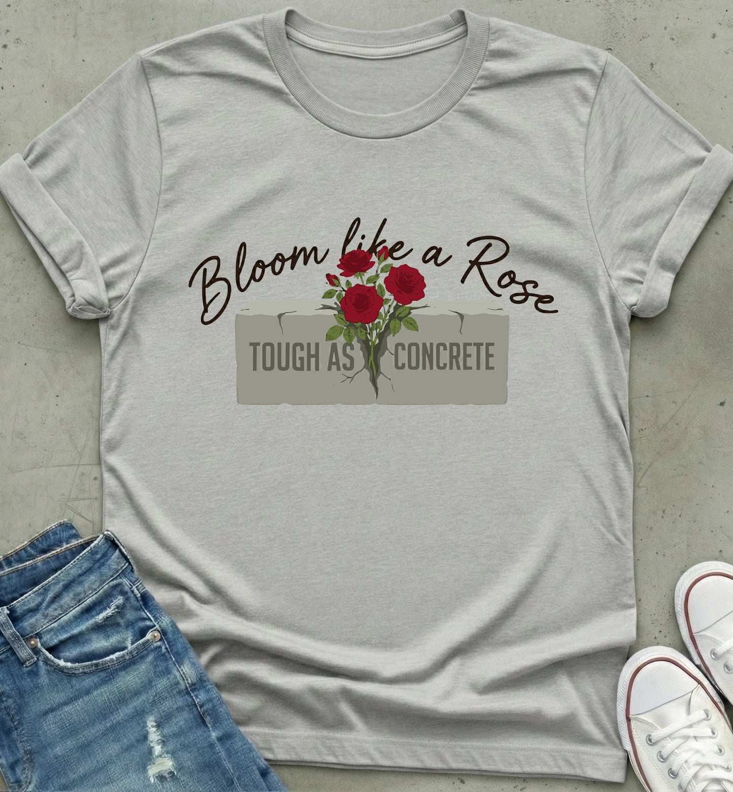 Concrete Rose T-Shirt