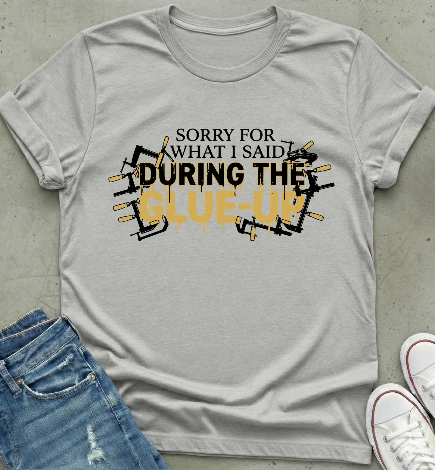 Glue-Up Apology T-Shirt