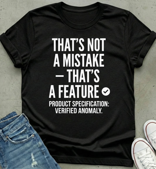 Feature No Mistake T-Shirt