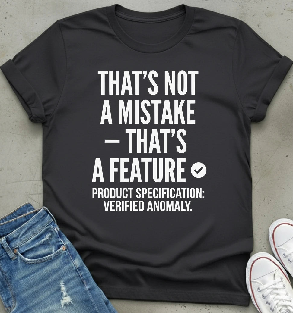 Feature No Mistake T-Shirt