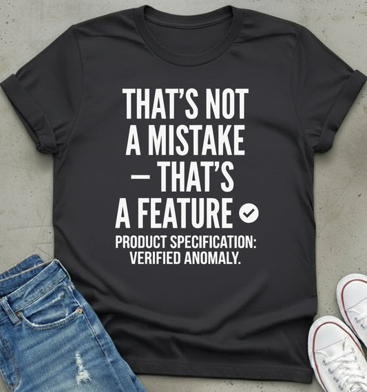Feature No Mistake T-Shirt