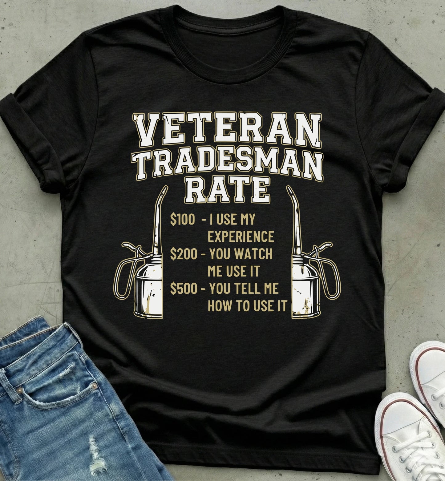 Veteran Tradesman Rate T-Shirt