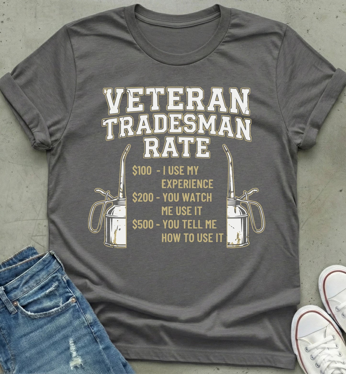Veteran Tradesman Rate T-Shirt