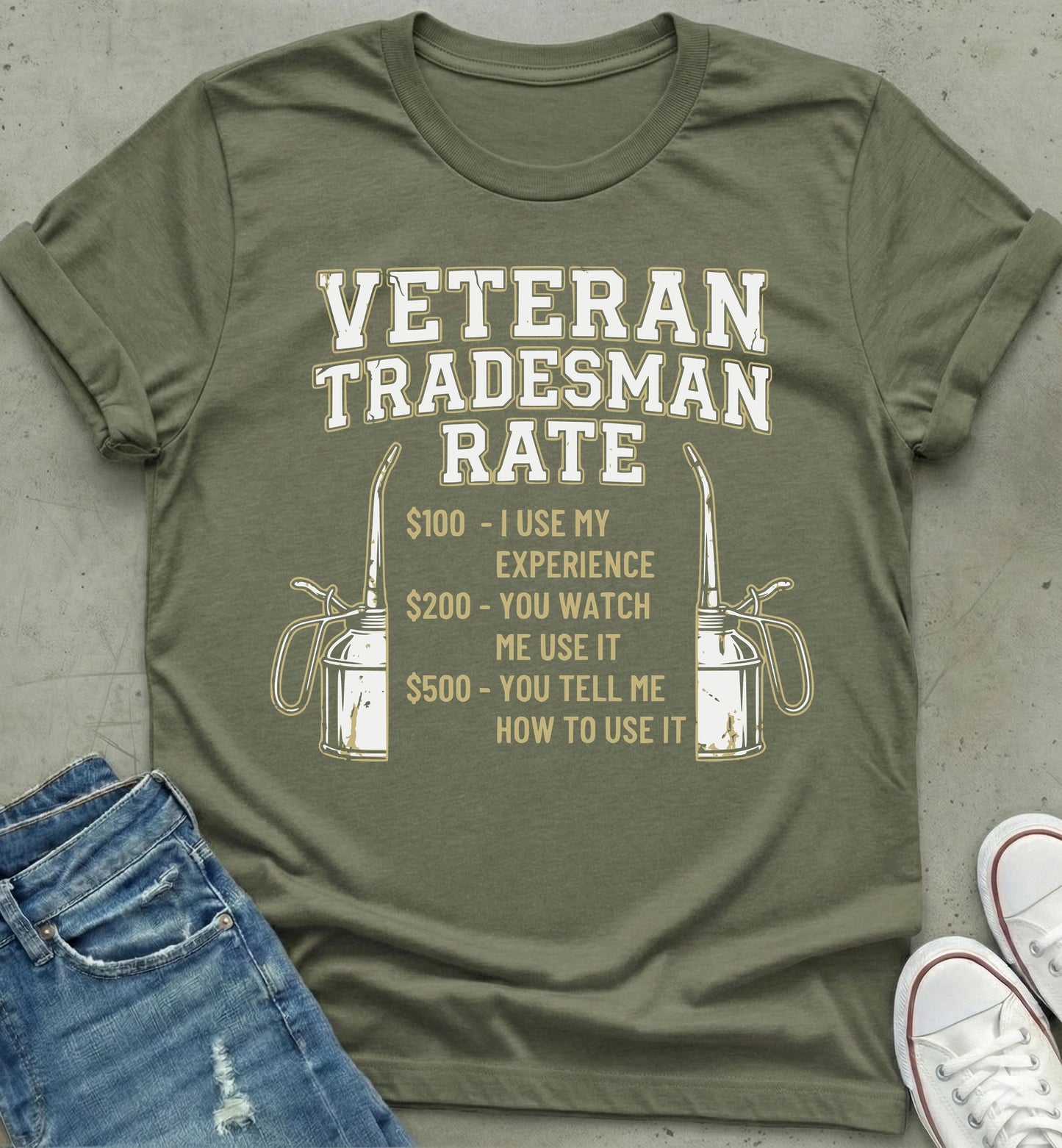 Veteran Tradesman Rate T-Shirt