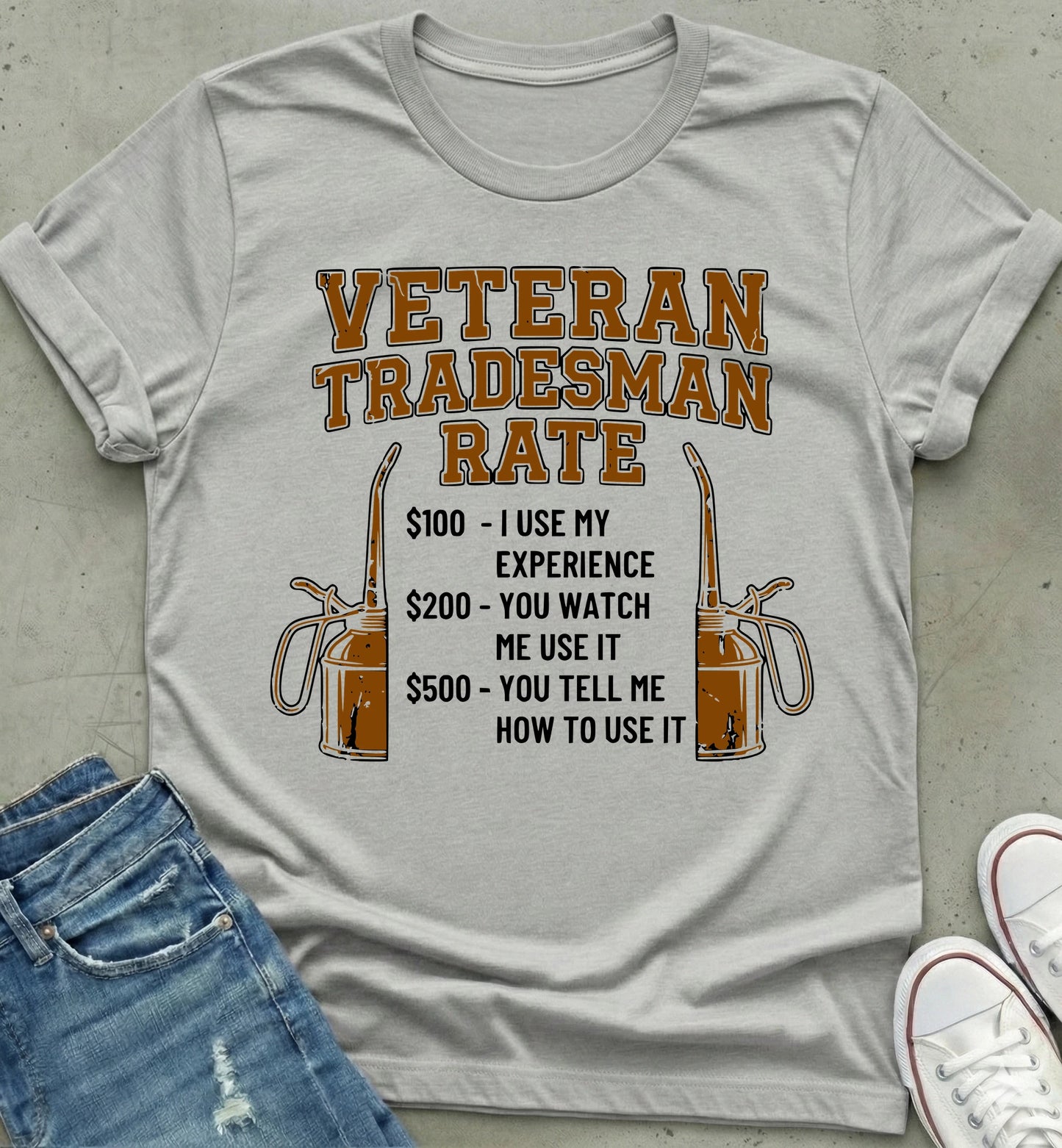 Veteran Tradesman Rate T-Shirt
