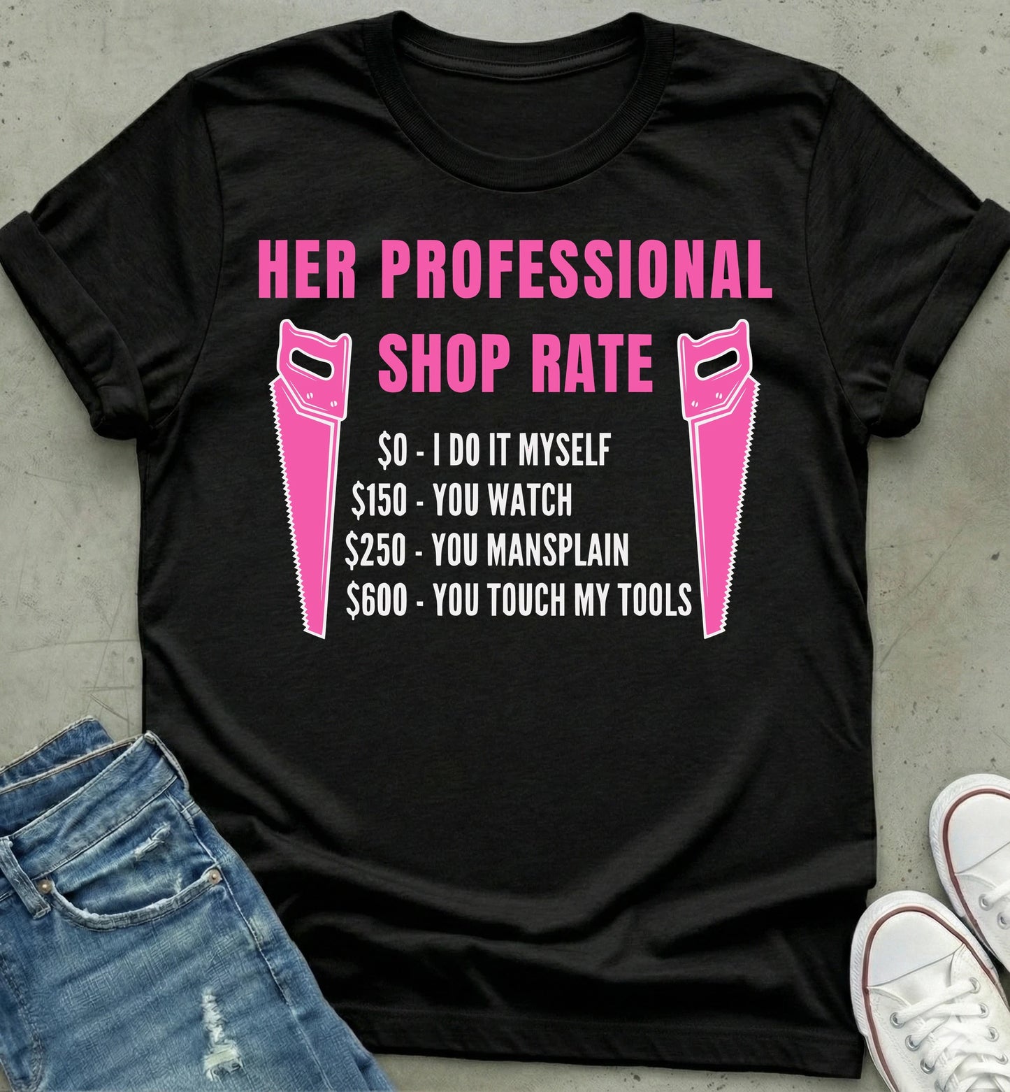 Professional Woodworking Women's Tee