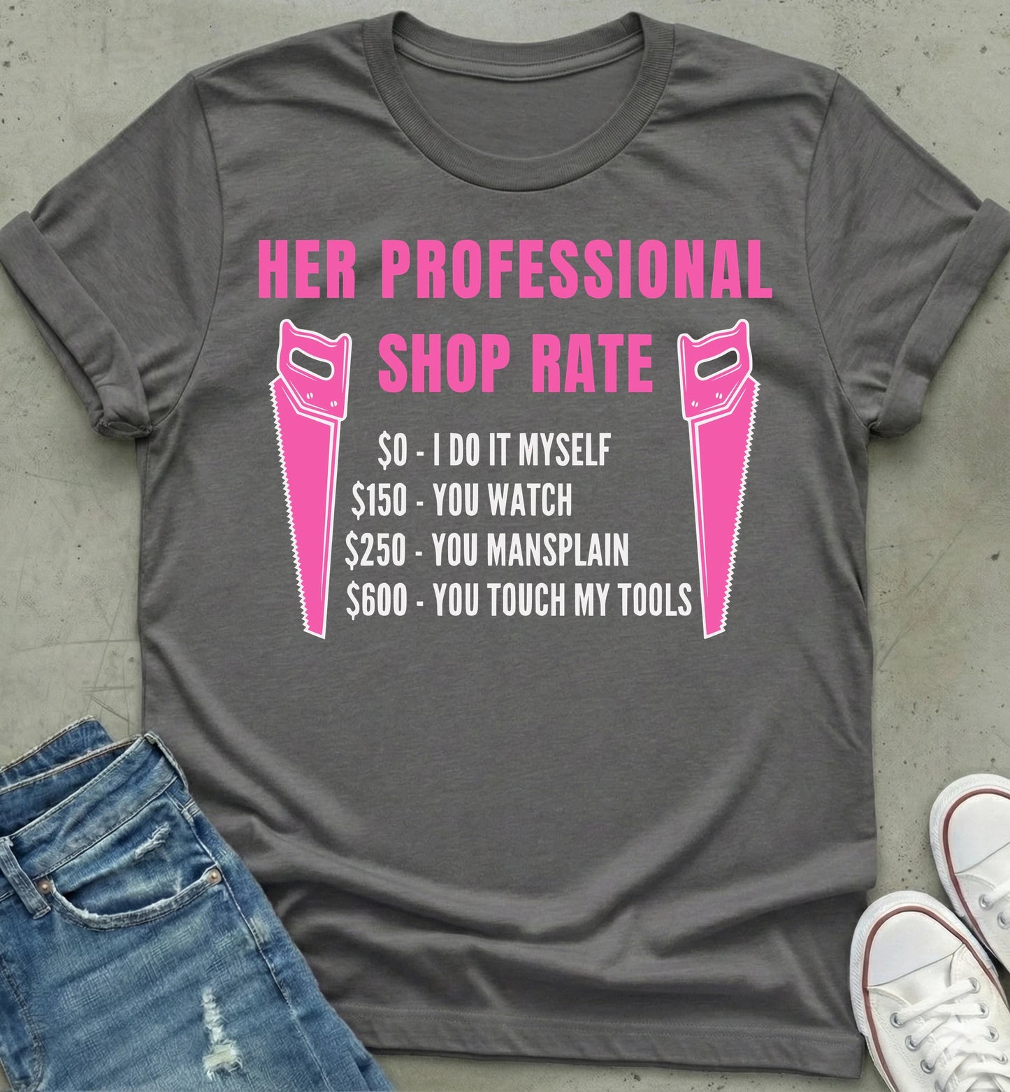 Professional Woodworking Women's Tee