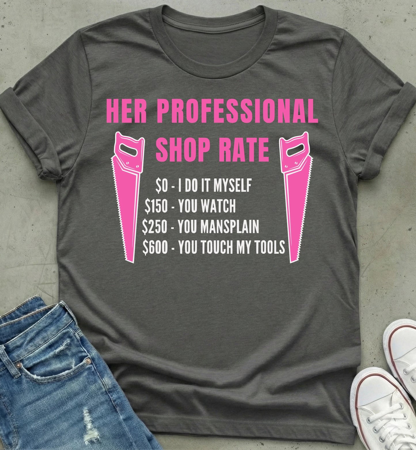 Professional Woodworking Women's Tee