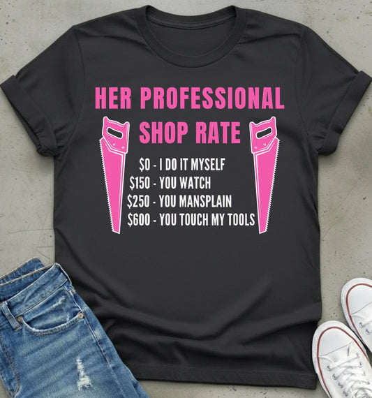 Professional Woodworking Women's Tee
