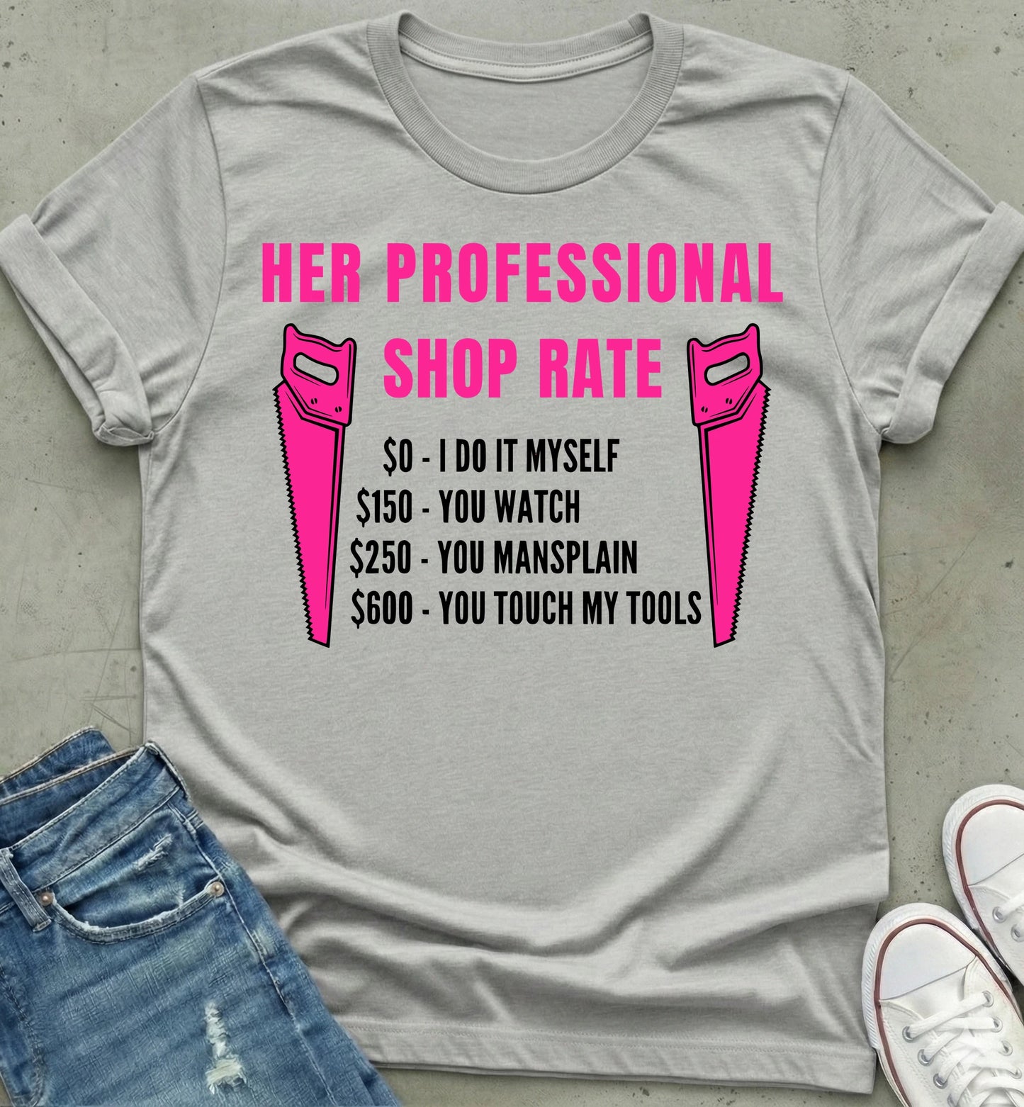 Professional Woodworking Women's Tee